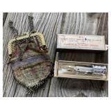 Mesh Purse and Insulin Syringe