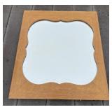 Oak Framed Mirror
