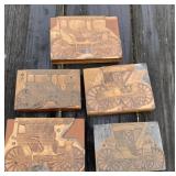 Printing Press Carriage Blocks