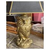 Two Piece Metal Table Lamp