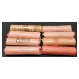 8 Rolls 1963-D & 1964-D Unc.