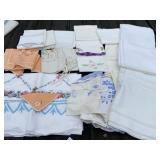 Vintage Lace Fabric, Linens