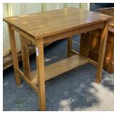 Mission Oak Library Table
