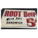 Root Beer Sign