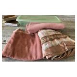 Blankets in Tote with Lid