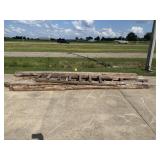 Weathered Logs, Hand Hewed