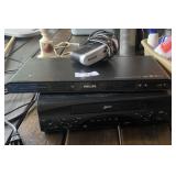 VCR and DVD Player