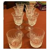 Wine and Rocks Glasses