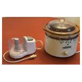 Food Processor and Crock Pot
