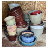 Large Lot of Flower Pots