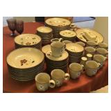 Large Set of Noritake Stoneware Dishes