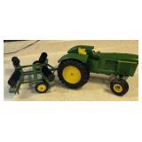 John Deere Tractor and Disk