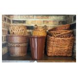 Baskets and Stoneware