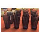 12 - Heavy Libby Water Glasses