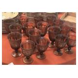 Brown Stemware