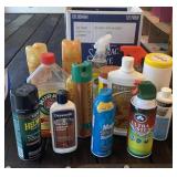 Cleaners, Chemicals, Matches, Candles