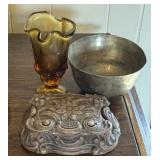 Decorative Vase and Bowl