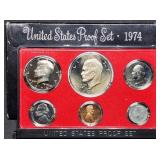 1974 US Mint Proof Set w/ Ike Dollar