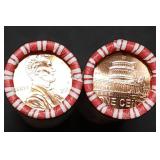 2009 Lincoln Bicentennial Penny 2 Gem BU Rolls