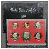 1980 US Mint Proof Set w/ SBA Dollar