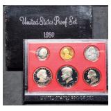 1980 US Mint Proof Set w/ SBA Dollar
