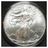 2009 1oz Silver Eagle BU in Capsule
