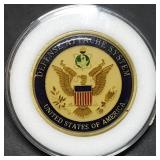 Scarce Defense Attache System Challenge Coin