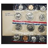 1981 US Double Mint Set in Envelope, With SBAs