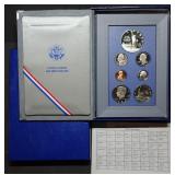 1986 US Mint Prestige Proof Set with Silver Dollar