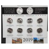 2019 ATB Quarter P&D Special Uncirculated Set MIB