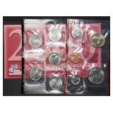 2000 Denver 10-Coin Mint Set in Envelope