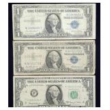 1935 & 1957 Silver Certificates & 1963 FRN
