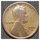 1912-D Lincoln Wheat Cent