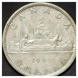 1965 Canada 80% Silver Voyager Dollar