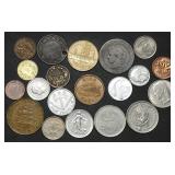 20 World Coins Antique to Modern Nice Lot