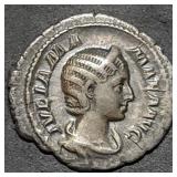 Ancient Roman Silver Denarius Julia Mamaea Nice