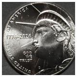 Brand New 2026 Comm. Half Dollar Gem BU