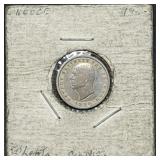 1954 Greek 50 Lepta Coin in Holder