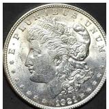 1921 Morgan Silver Dollar Gem BU