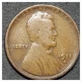 1911-D Lincoln Wheat Cent