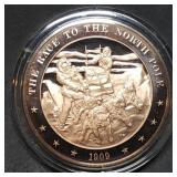 Franklin Mint 45mm Bronze US History Medal 1909