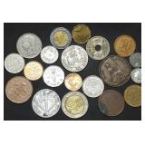 20 World Coins Antique to Modern Nice Lot