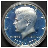 1976 Bicentennial Proof Silver Half Dollar in