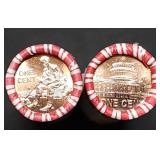 2009 Lincoln Bicentennial Penny 2 Gem BU Rolls