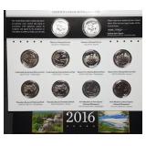 2016 ATB Quarter P&D Special Uncirculated Set MIB