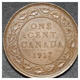 1917 Canada Large Cent High Grade