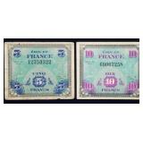 Allied Payment Currency from WW2 France