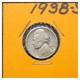 1938-S Jefferson Nickel, Better Date