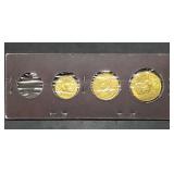 Thailand King Rama IX Comm. Coin Set in Holder