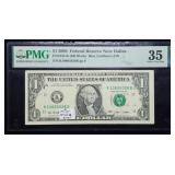 2009 $1 FRN with Serial Number Error